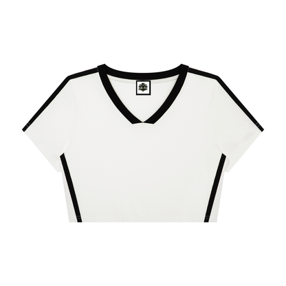 Loki & Ivy Women’s Slim Fit Color Block T-Shirt