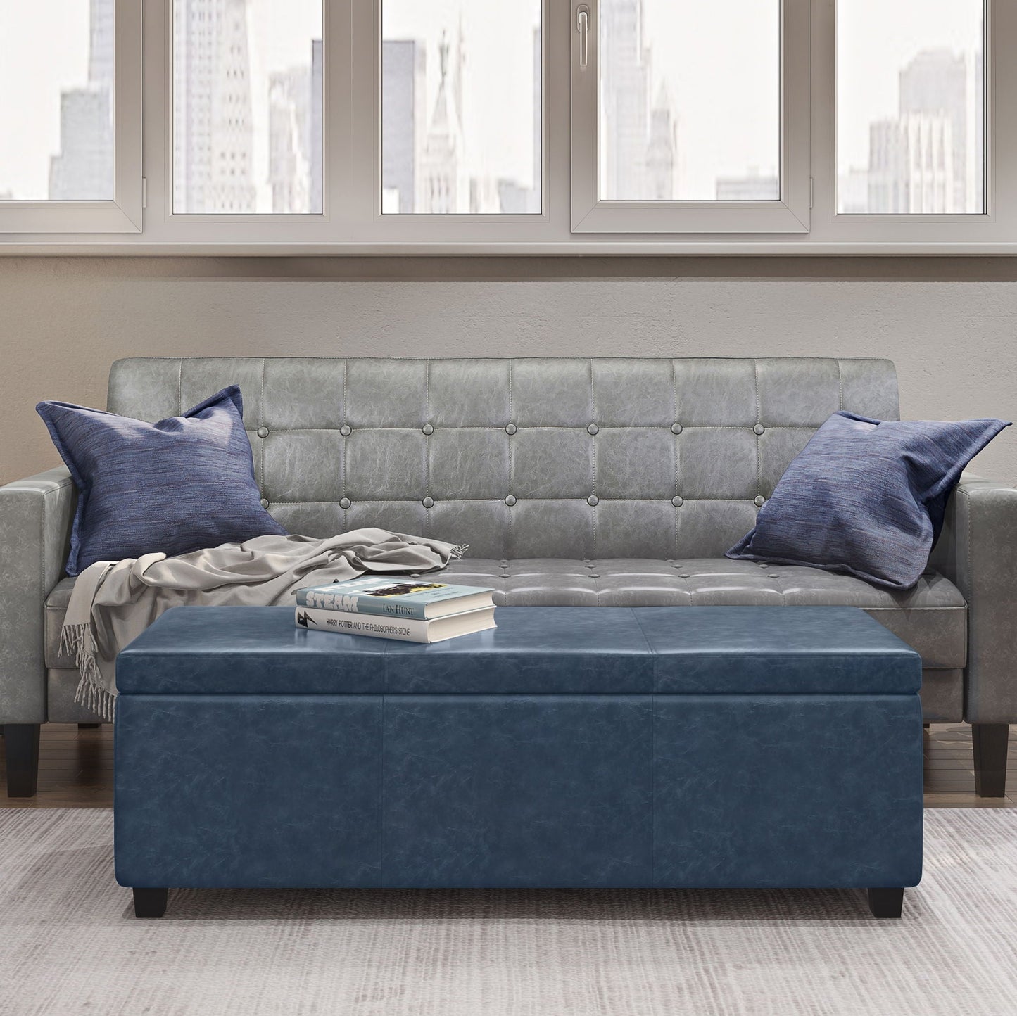 Avalon - Multifunctional Storage Ottoman Bench