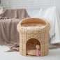 Warm Knitted Pet Bed Double-Layer Large Space Cat Bed