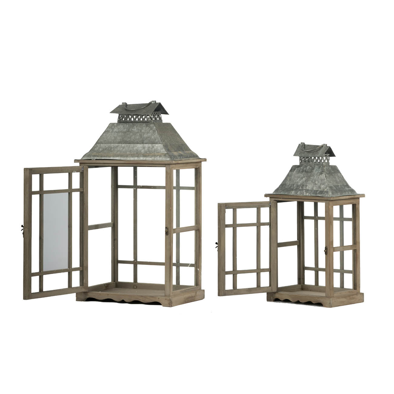 S/2 Classic Scape Lanterns