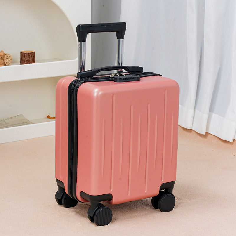 Board-Ready Mini Rolling Travel Suitcase