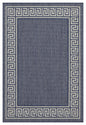 Sunshine - 5'3" X 7'3" Polypropylene Indoor, Outdoor Area Rug - Blue