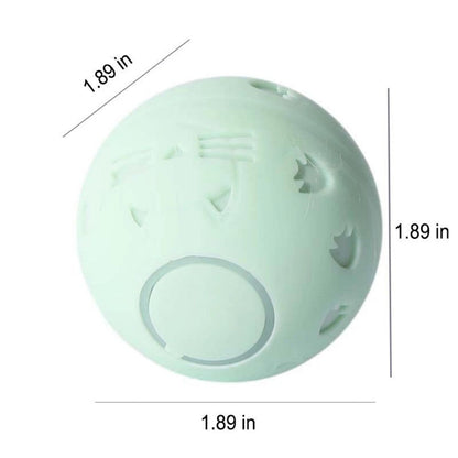 Crazy Ball Interactive Cat Toy Self-moving Kitten Jumping Ball Toys Vibration Sensor Cats Game Toy Cat Accessories Pet Supplies