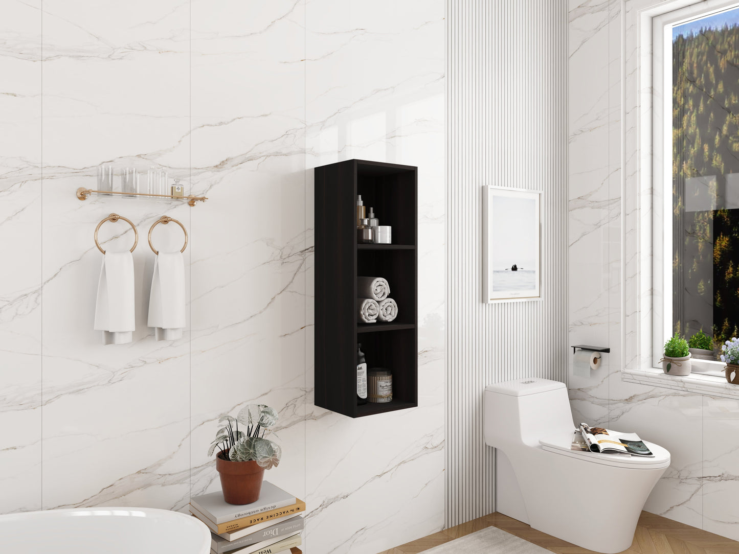 12 Inch Small Wall Mounted Storage Shelves