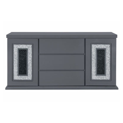 Ariya - Buffet With Clear Glass Inlay