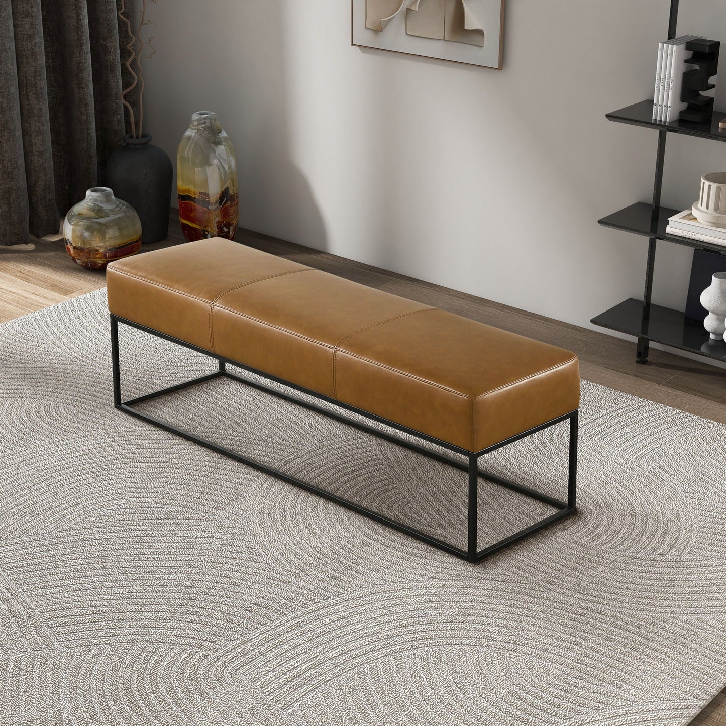 Odessa - Bench - Tan
