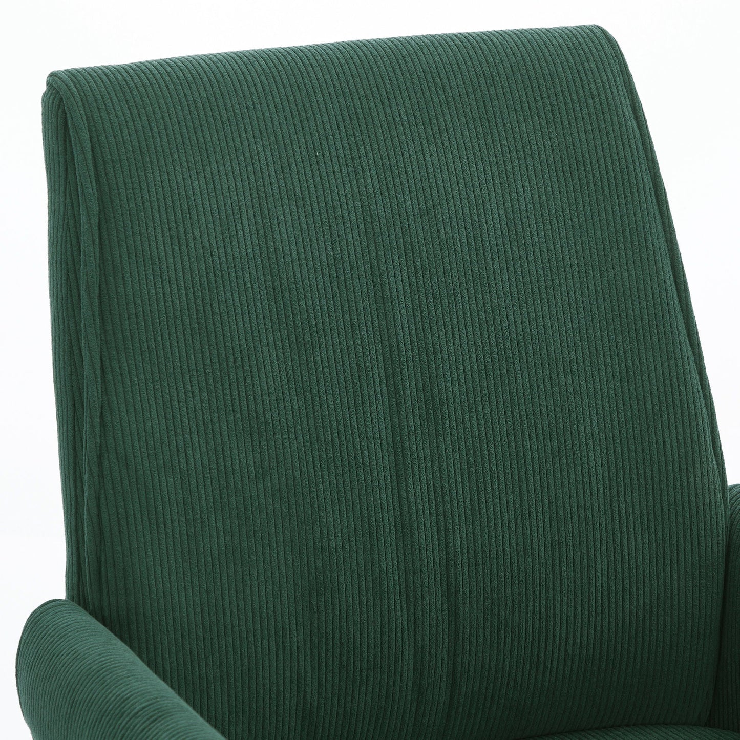 Ergonomic Mid-Back Office Chair With Gold Base