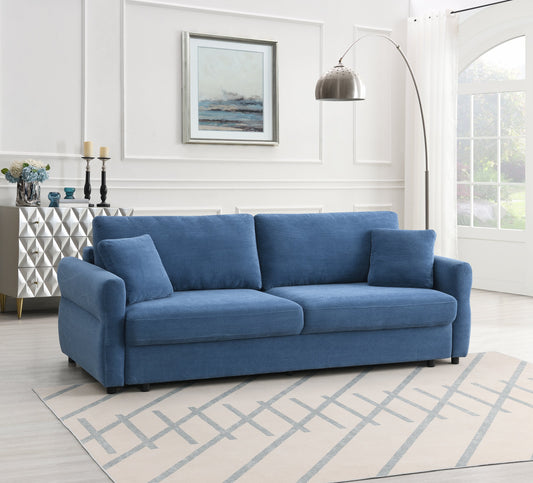 Haran Fabric Pull-Out Sleeper with Storage