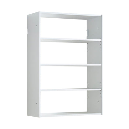 Devi - Wall Mounted Wood Closet System With Modular Design And Ample Storage