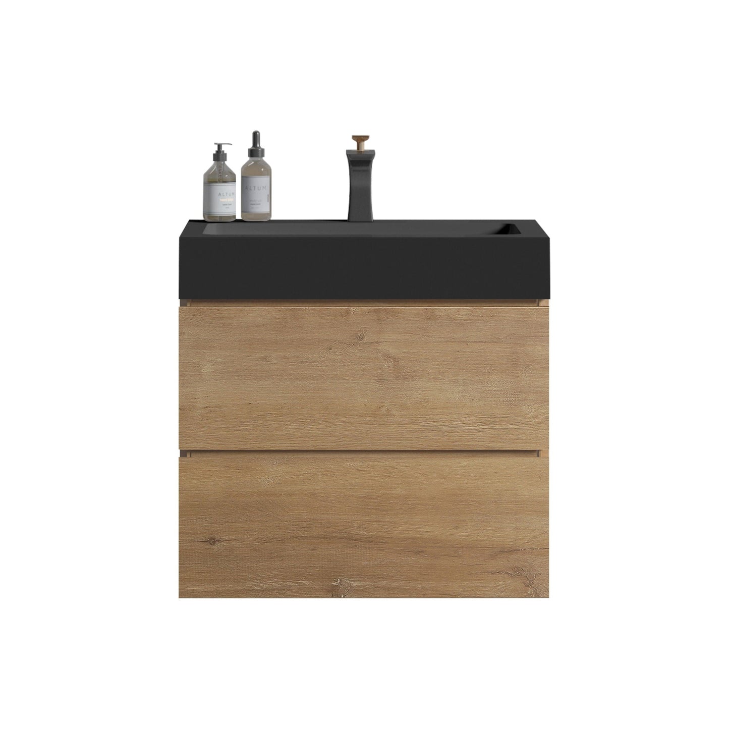 Alice Natural Oak Bathroom Vanity With Sink