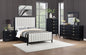 Brookmead 5-piece Upholstered Eastern King Bedroom Set Black