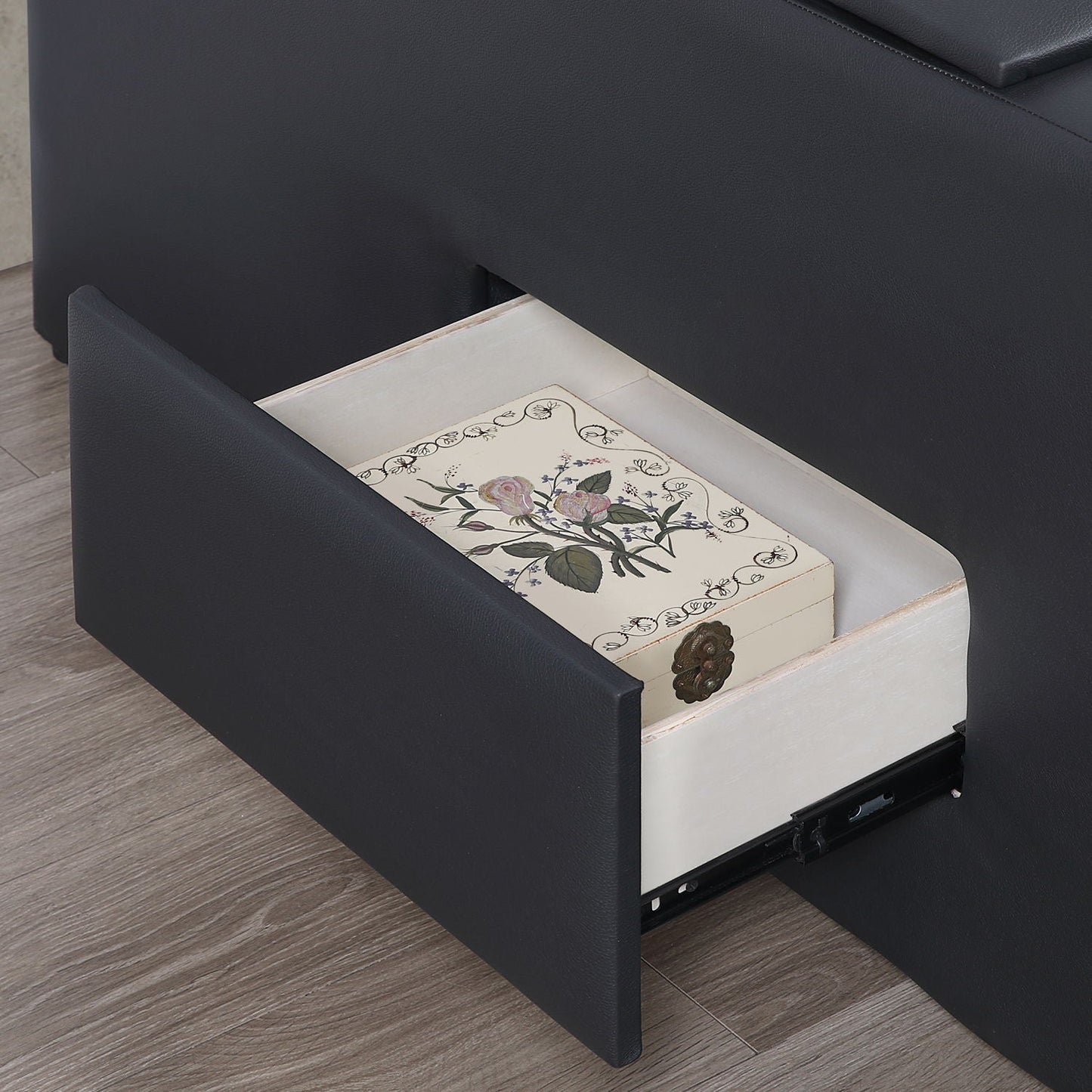 Zoya - Smart Multifunctional Bed, Built In Bluetooth Speakers, USB Charging