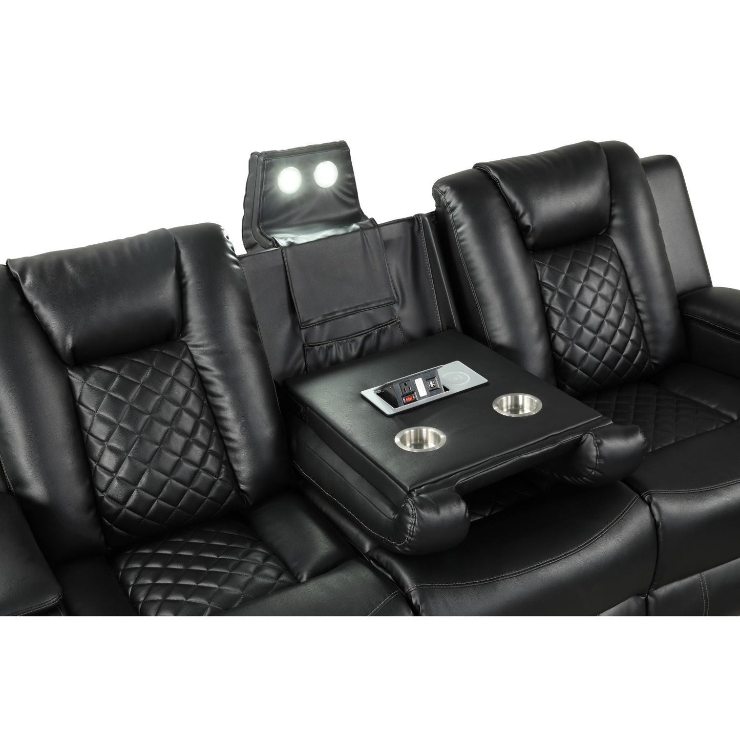 Benz - LED & Power Reclining Sofa