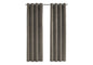 2 Pieces Set, Curtain Panel, Room Darkening, Grommet, Contemporary & Modern