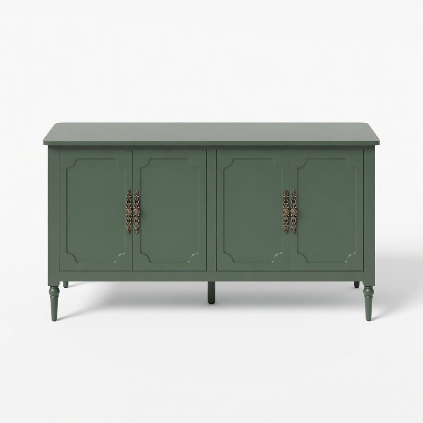 Vintage Buffet Cabinet With Adjustable Shelves