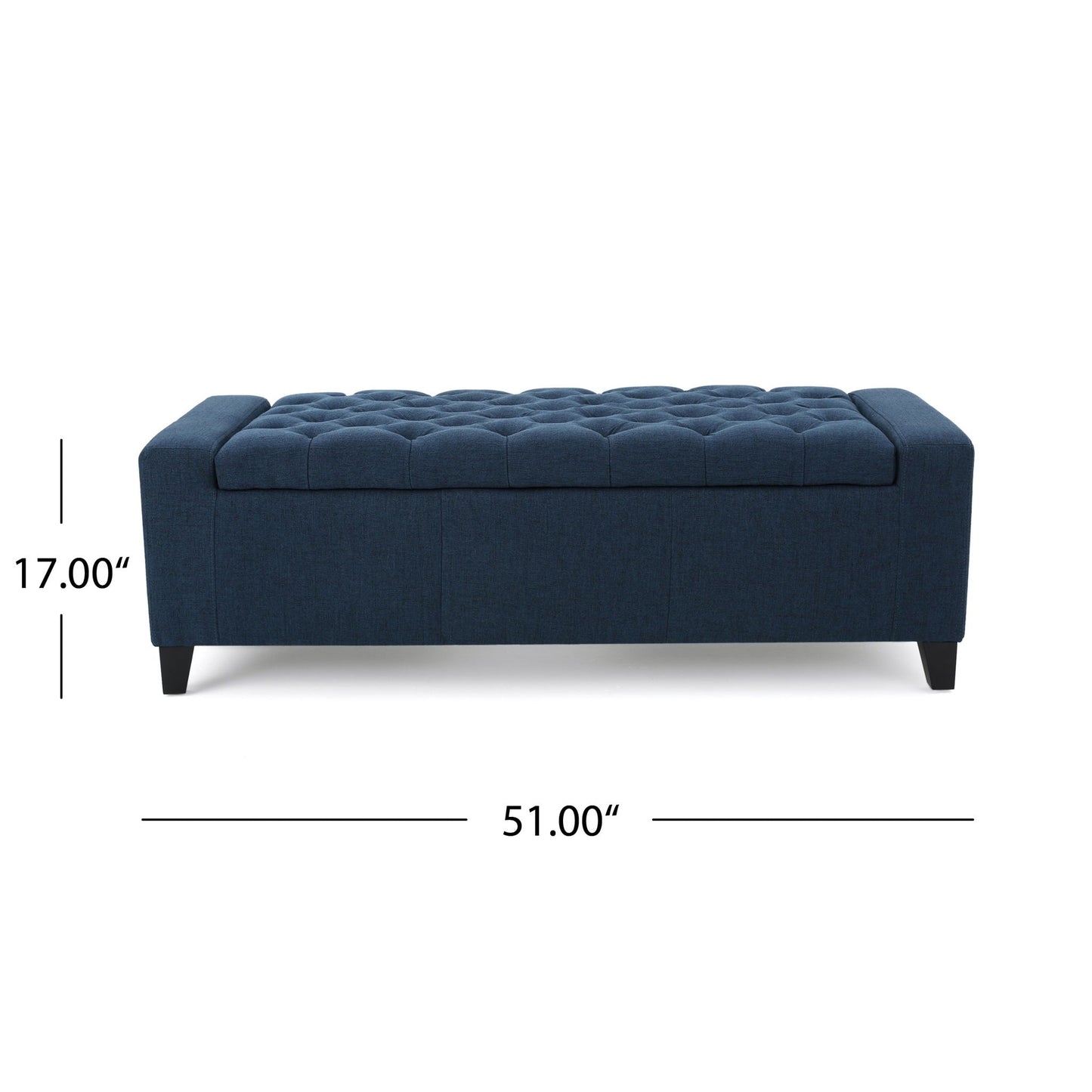 Guernsey Ottoman Storage With Tufted Top