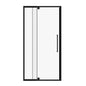 Semi Frameless Pivot Hinged Shower Door, Reversible Design