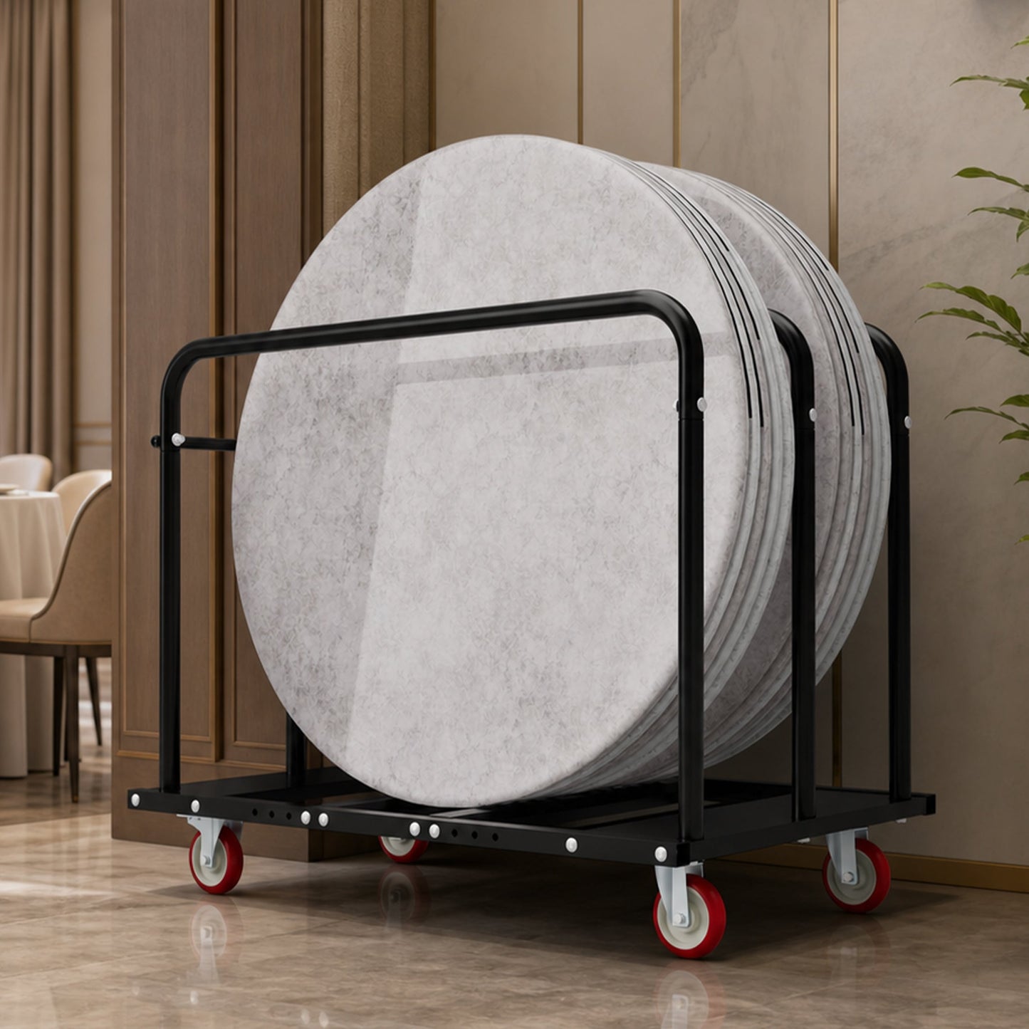 1000LBS Heavy Duty 2-in-1 Table Dolly
