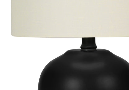 Lighting Table Lamp Transitional - Black / Cream