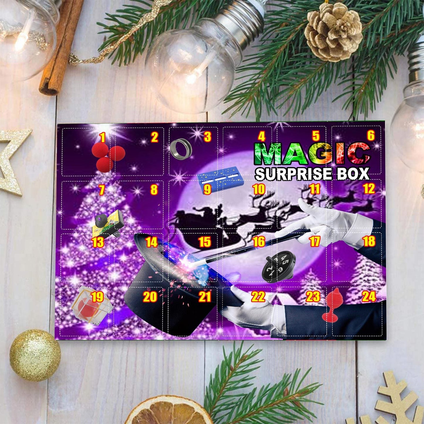 Christmas Atmosphere Gift Magic Props Fun Blind Box