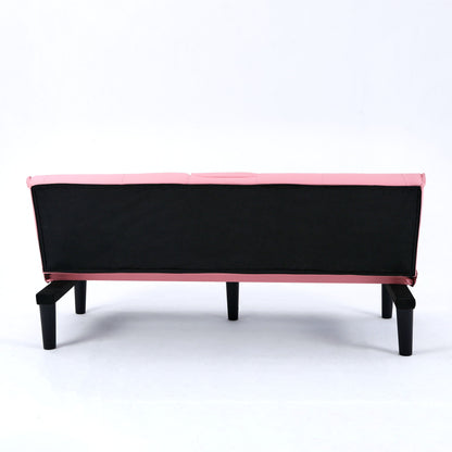 Sofa Bed With Foldable Design And Cup Holder