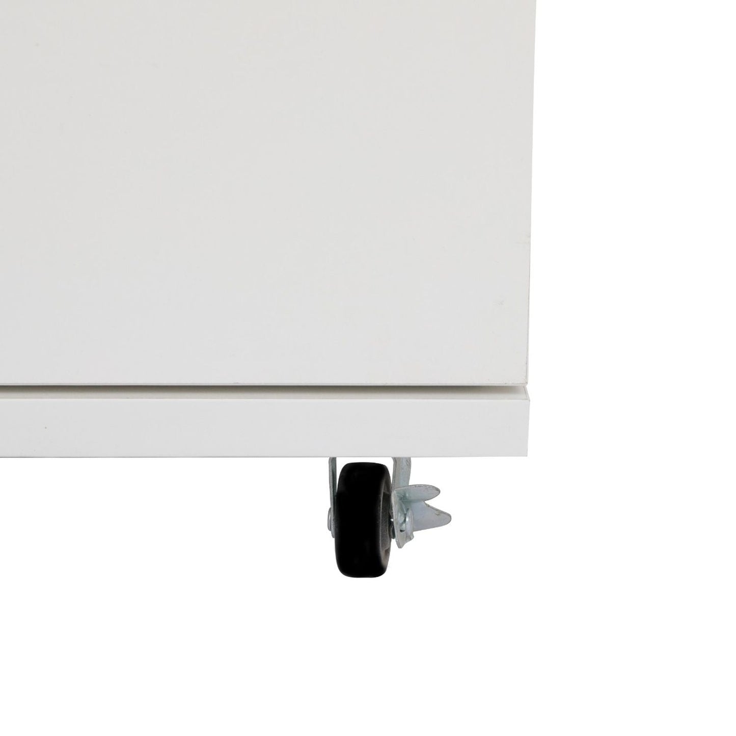 5 Drawer Dresser With Handles - White