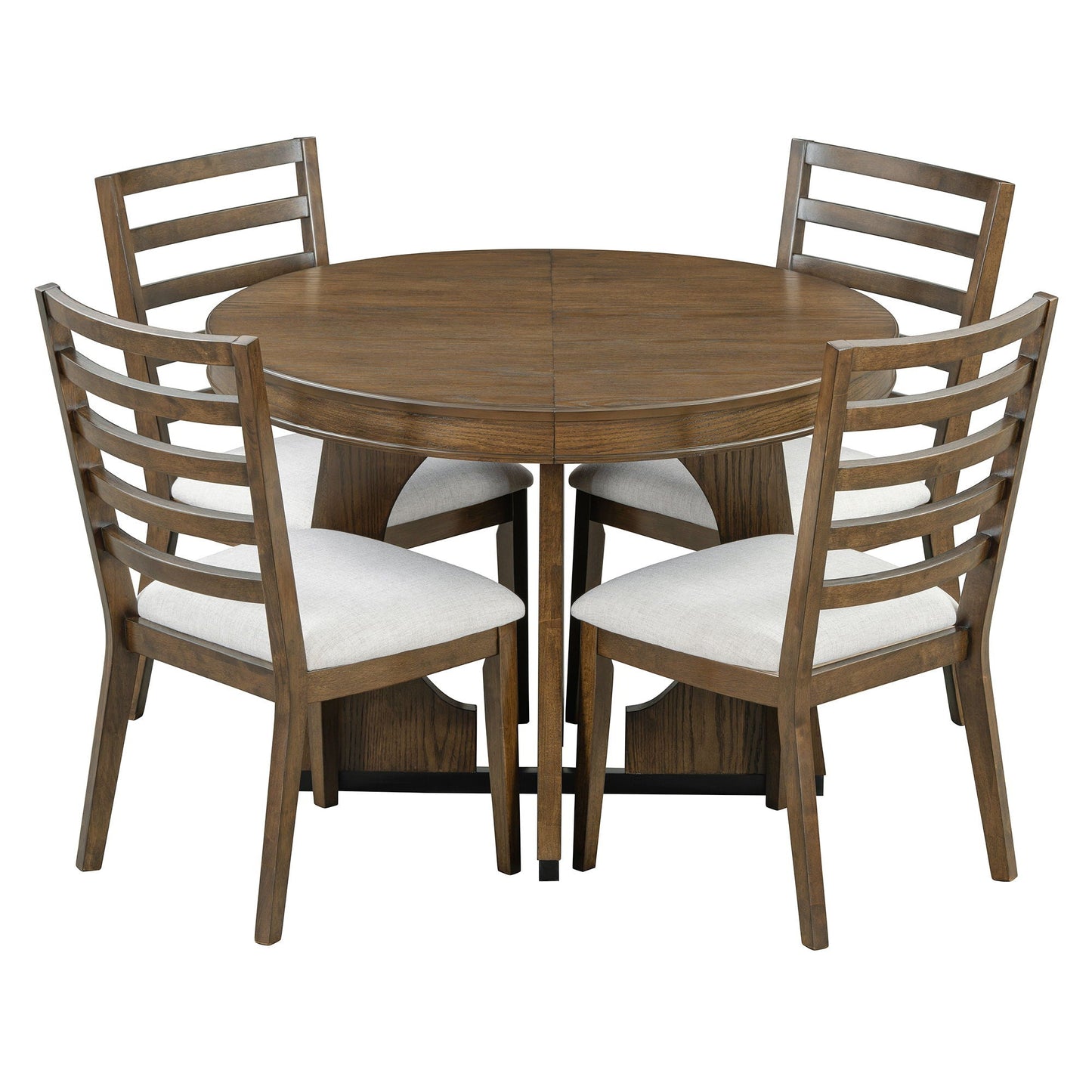Round Dining Table Set For 4 With Chairs