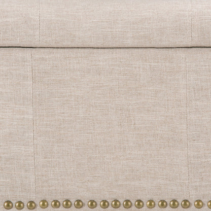Kingsley - Upholstered Large Storage Ottoman