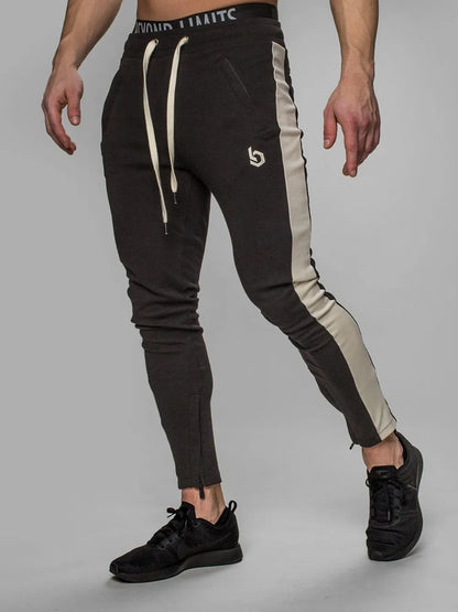 Men's Drawstring Contrast Active Pants