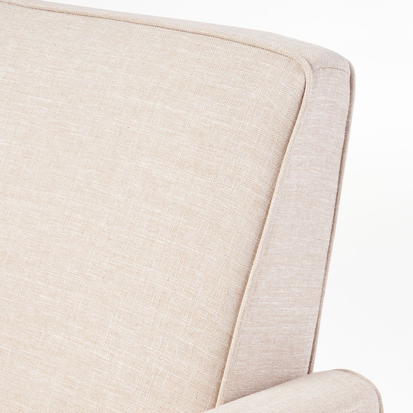 Upholstered Push Back Recliner Chair For Living Room
