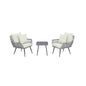 Cannes - 3 Piece Outdoor Patio Conversation Set