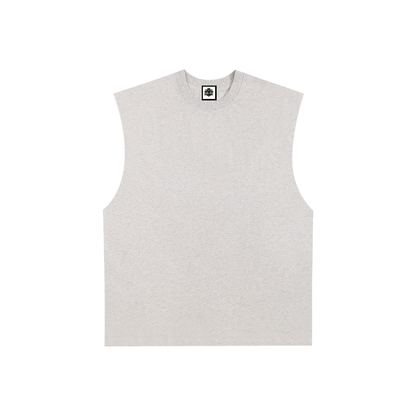 Loki & Ivy Raw Edge Cotton Tank Top