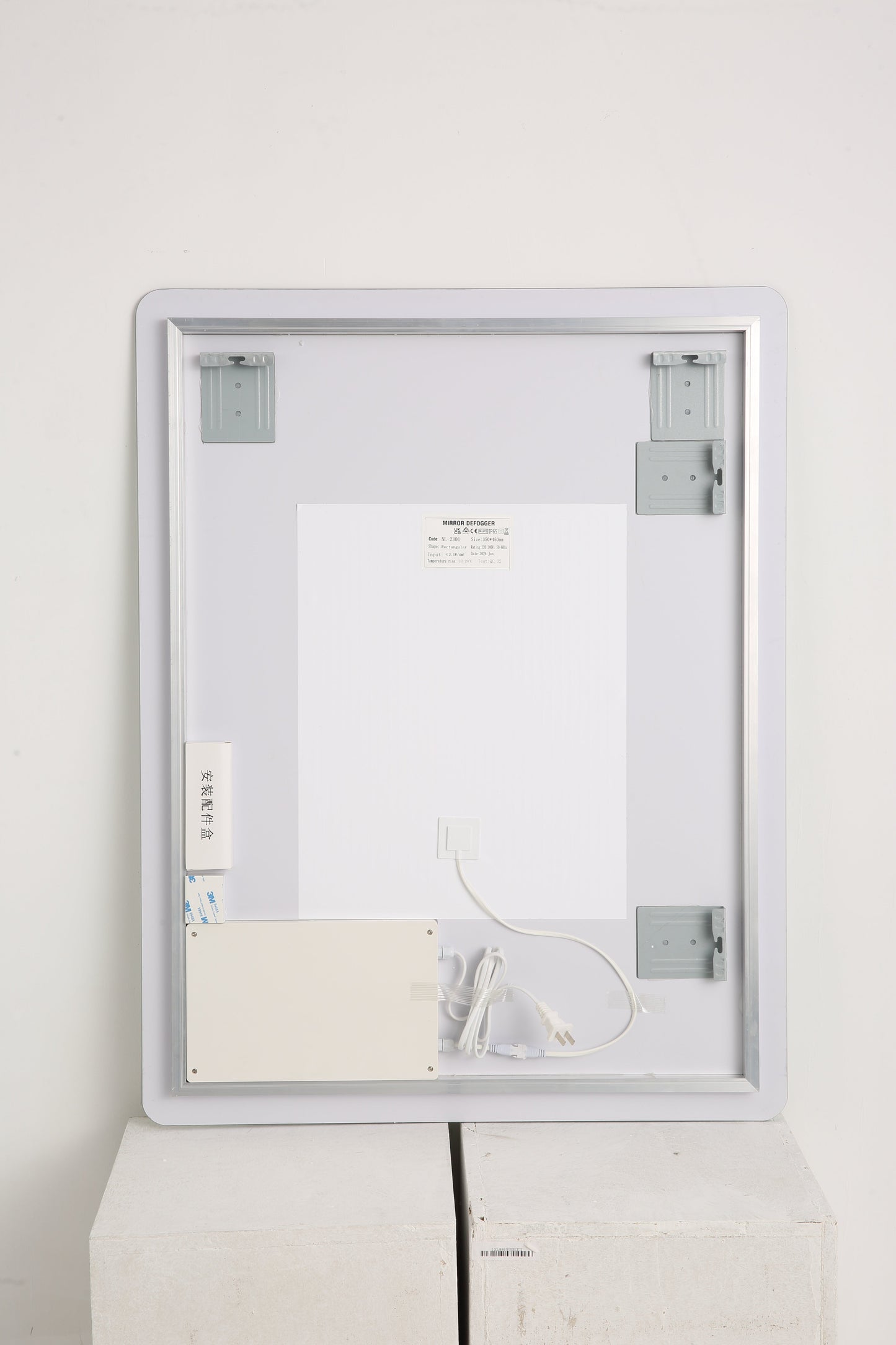 LED Backlit Bathroom Mirror with Anti-Fog Functionality