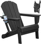 Adirondack Chair, Plastic Adirondack Chairs, HDPE Adirondack Chair, Folding Adirondack Chairs,Outdoor Chairs with Cup