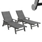 Outdoor Pool Lounge Chairs Set of 2