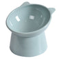 Tilted Cat Food Bowl Elevated Cat Bowl Ergonomic Raised Cat Food Bowl Anti Vomiting Plastic Feeding Bowl Non Slip For Cats Dogs