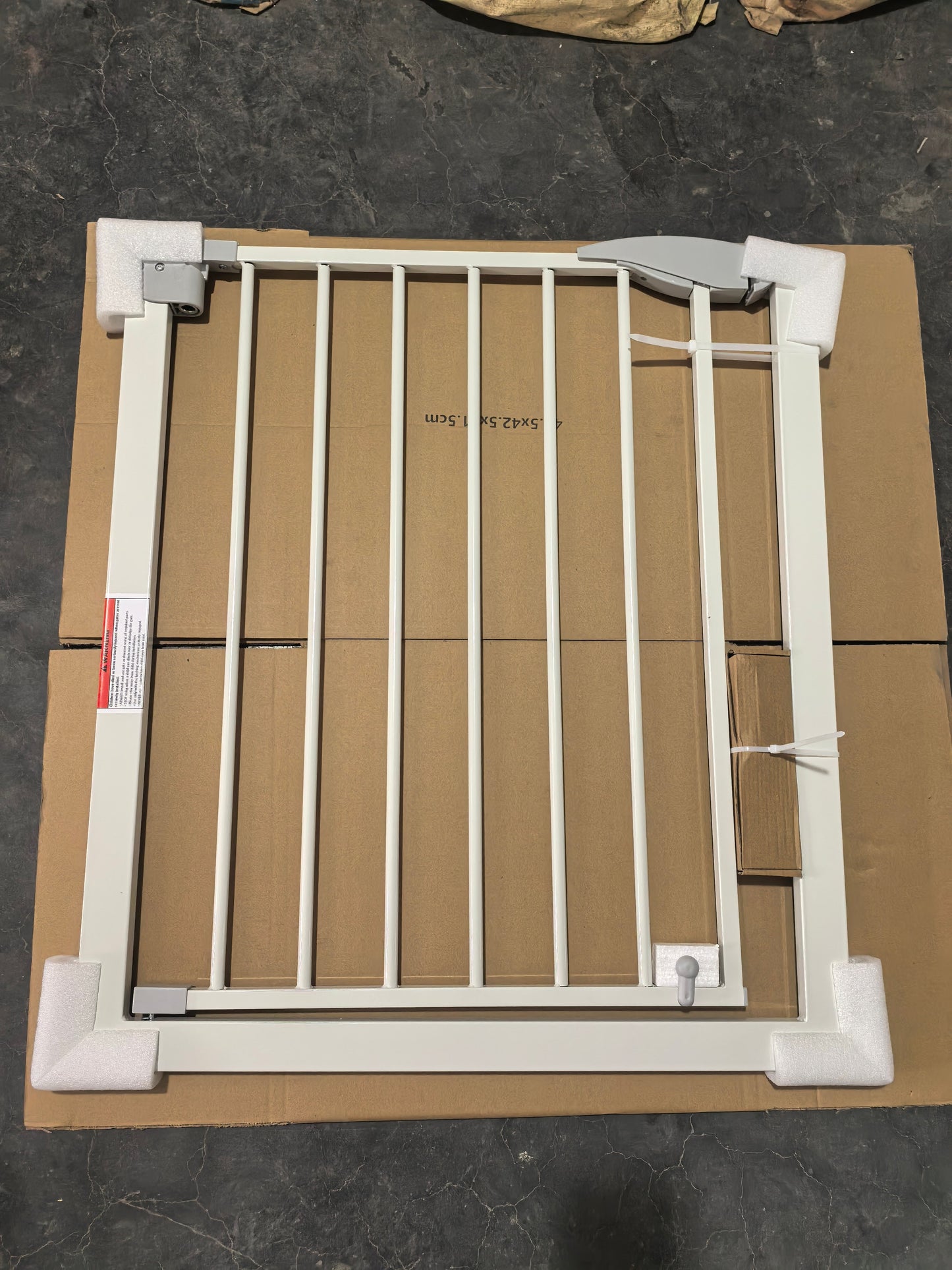 2 Pack 29.5-44.1" Wide Baby Gate for Stairs and Doorways