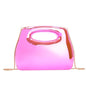 Acrylic bag square box clutch bag metal dinner bag Crossbody even bag