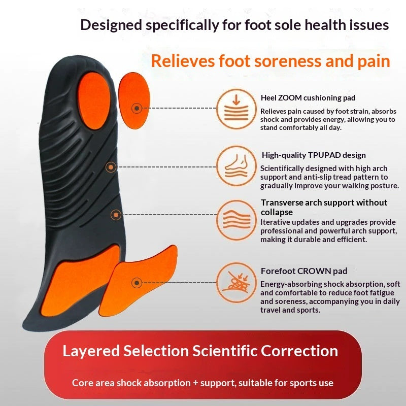 Arch-support Insoles Flat-foot Correction Insoles