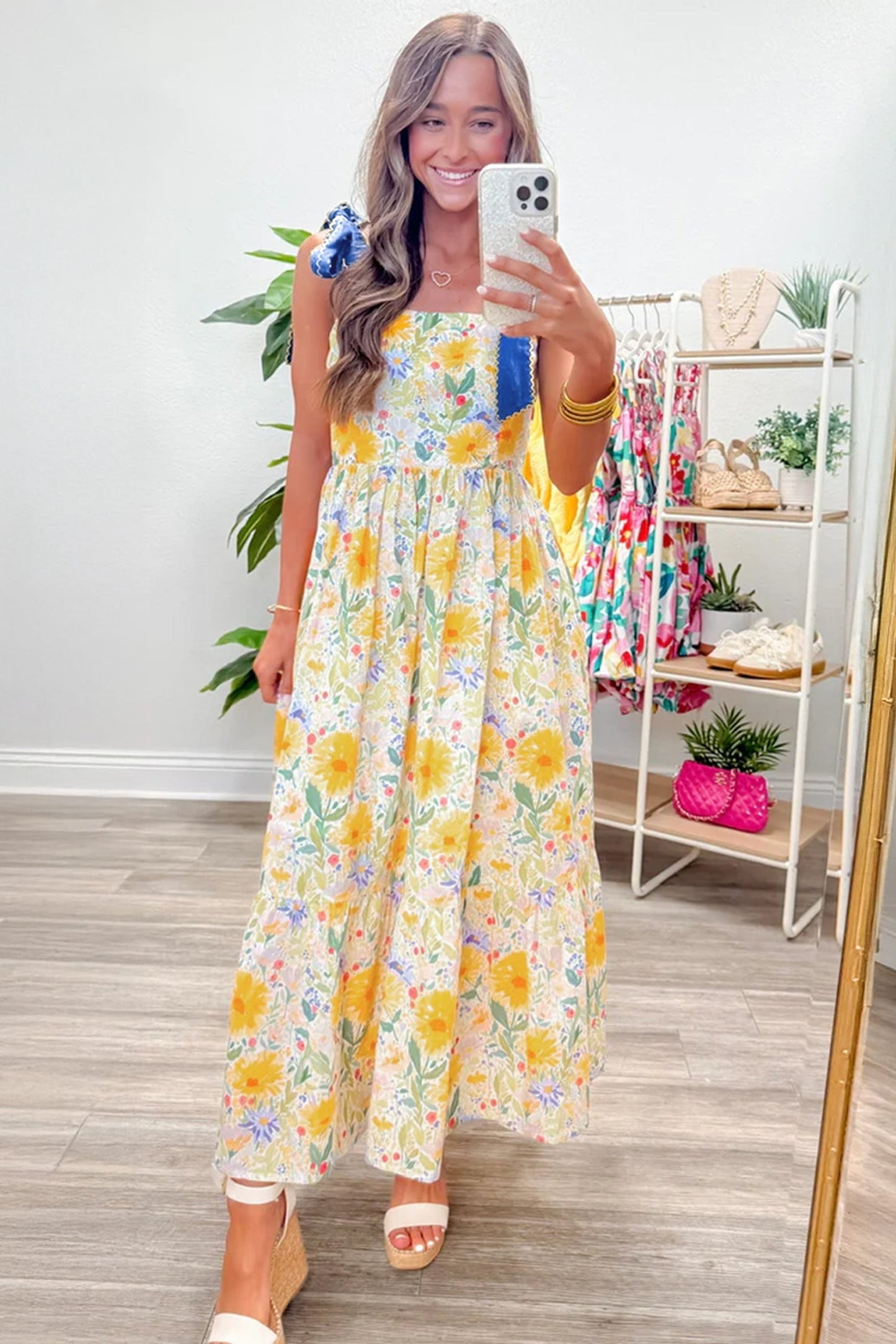 Emilia Straps High Waist Dress
