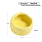 Simple Ceramic Hamster Small Size Food Basin Chipmunk