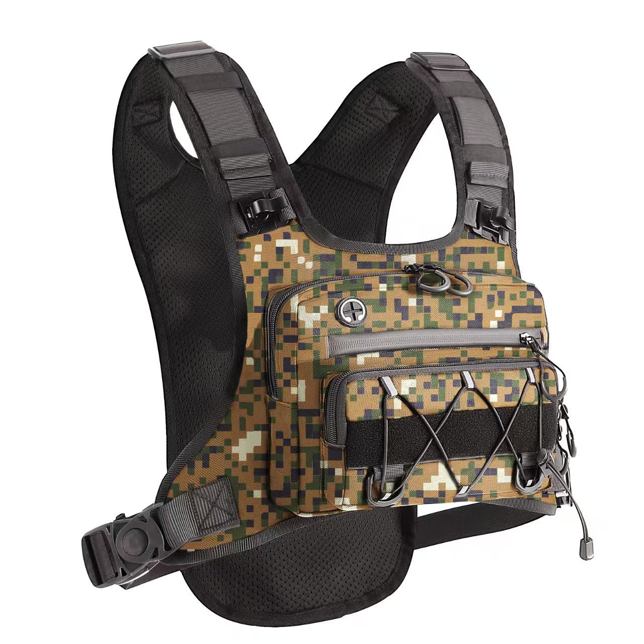 Tactical Chest Pack Multi-functional Suitable For Trail Running