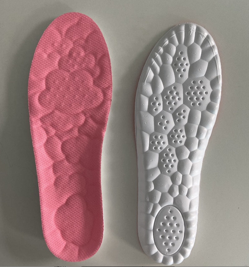 Ultra-soft Latex Pain-relief Insoles For Women