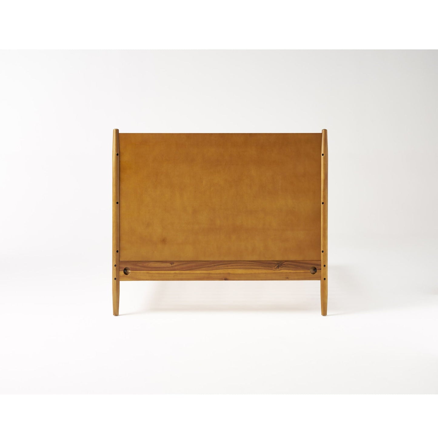 Okioki Mid-Century Wood Bed