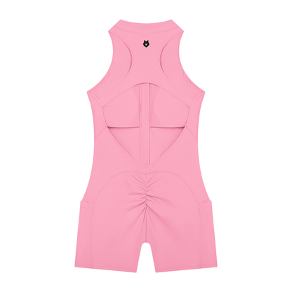 Loki & Ivy Women’s Quarter-Zip Yoga Romper