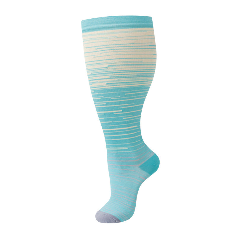 Plus-size Compression Socks, Nylon Nurse Socks For Men And Women