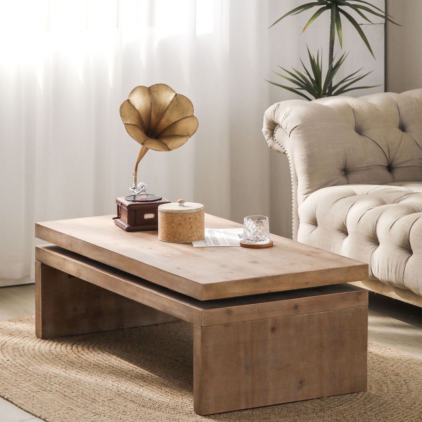 Rectangular Center Table For Living Room