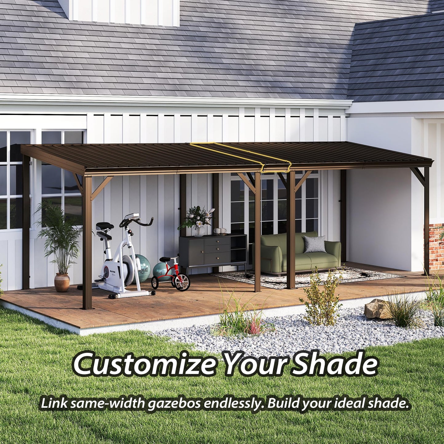 Gazebo Connector Kit for 10ft Wall Mounted Gazebos