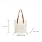 Lace hobo bag for women, shopping shoulder handbag, embroidered flower hollow tote bag