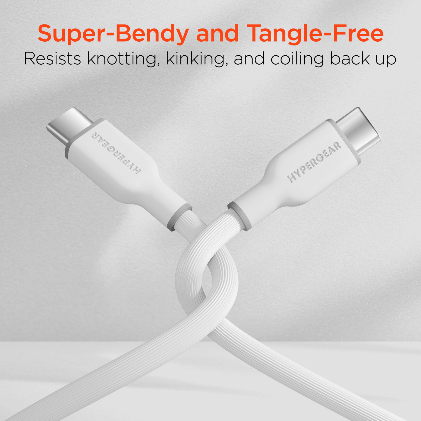 HyperGear Flexi PRO USB-C to USB-C Cable 6ft